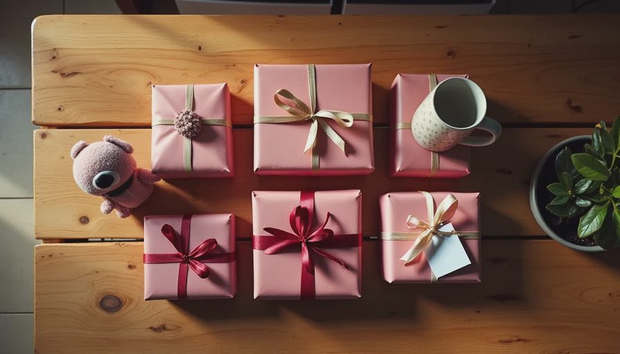 Illustration for white elephant gift ideas