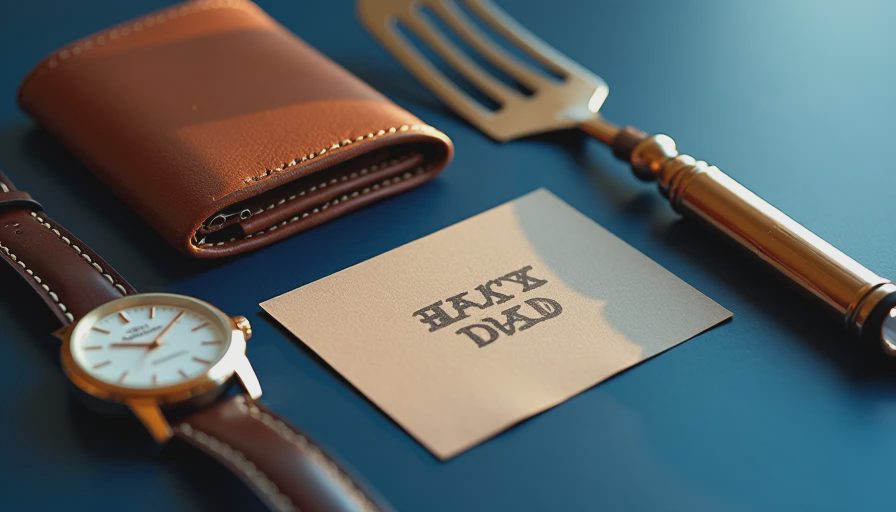 Visual context for gift ideas for dad