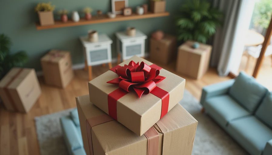 Visual context for gift for house opening ceremony
